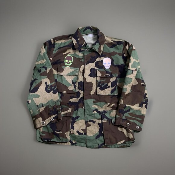 Vintage Custom Us Military Camo Jacket - Picture 1 of 8